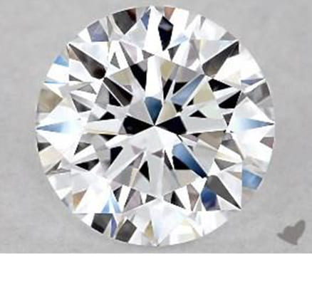 Lab-Created 1.09 Carat Round Diamond