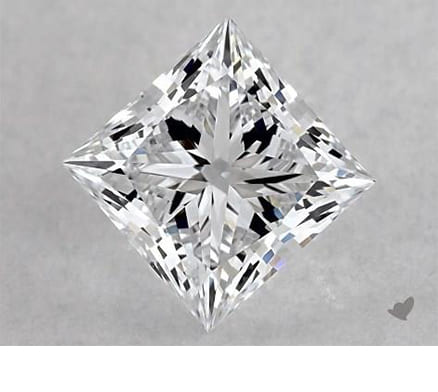 Lab-Created 1.06 Carat D IF True Hearts Cut round diamond